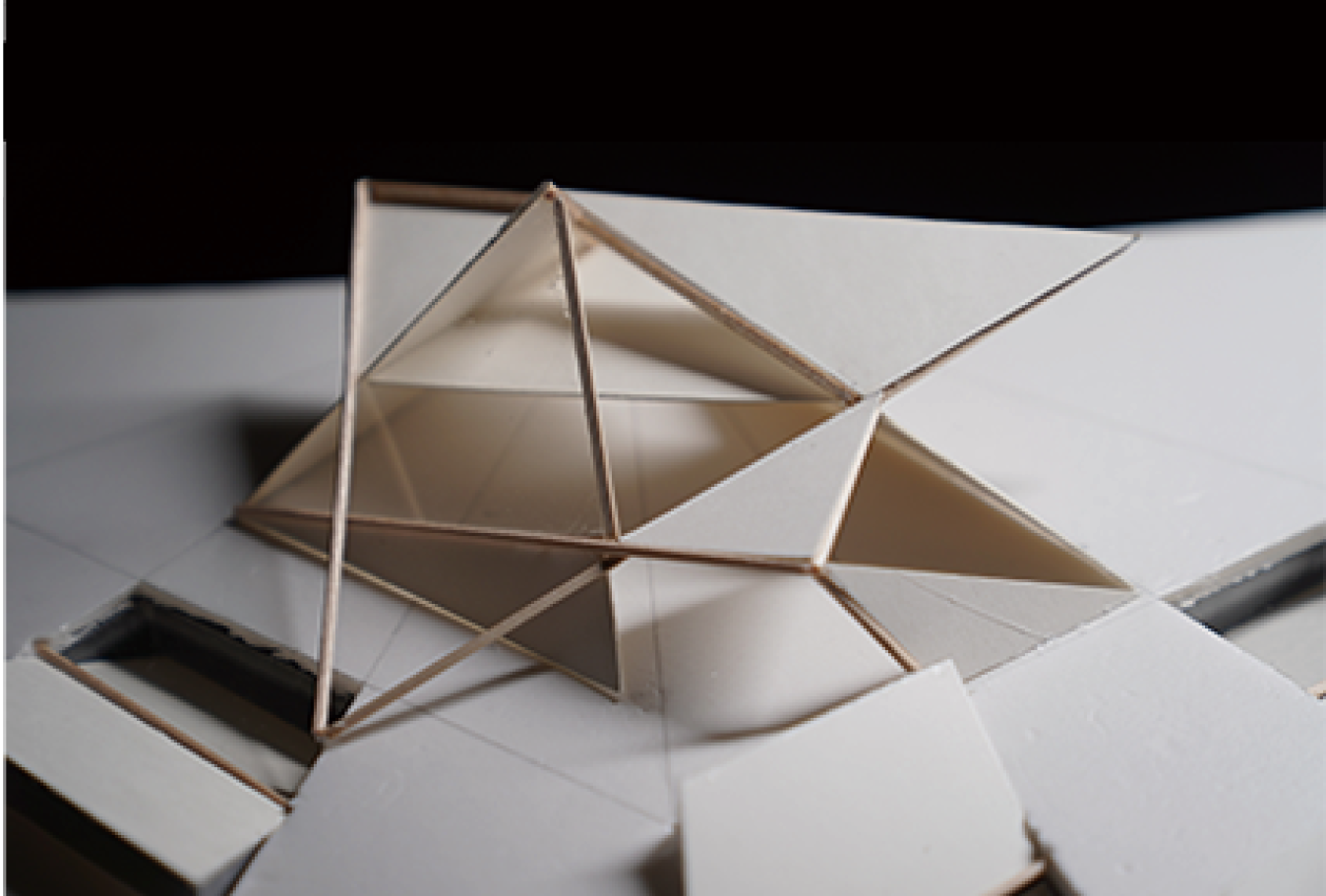 Model - pyramid detail